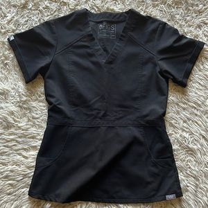 Figs Flores Peplum top